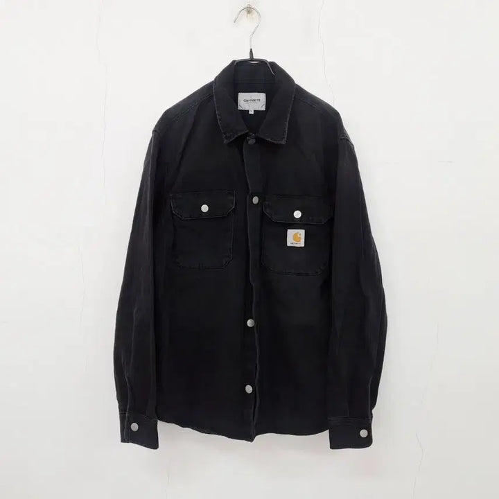 [BUNJANG] Carhartt WIP Harvey Shirt Jacket Black Denim / 칼하트 WIP 하비 셔츠 자켓 M 블랙 데님