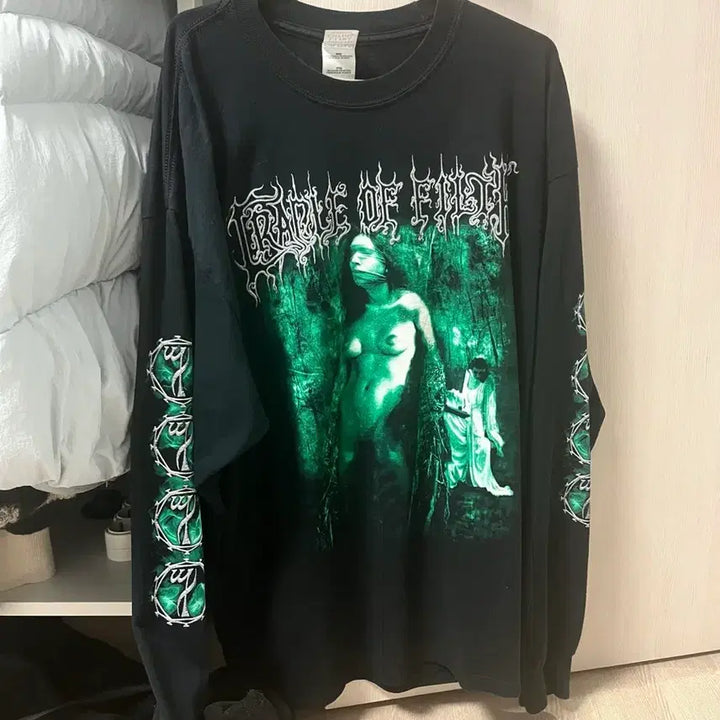 [BUNJANG] Cradle of Filth 00s Long Sleeve T-Shirt / 00s 크레이들 오브 필스 Cradle of Filfth 롱슬리브