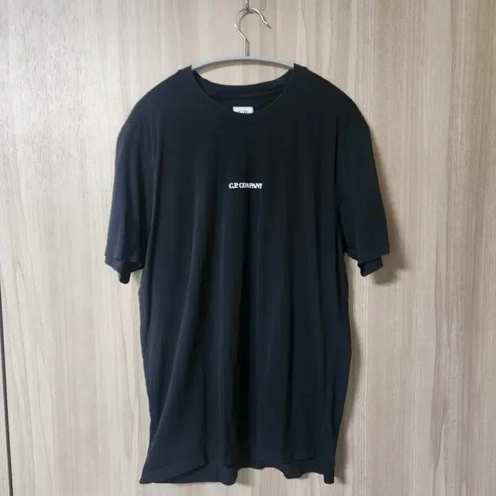 [BUNJANG] CP Company Black Short Sleeve T-Shirt L / (정품) CP컴퍼니 블랙 반팔 L 티셔츠