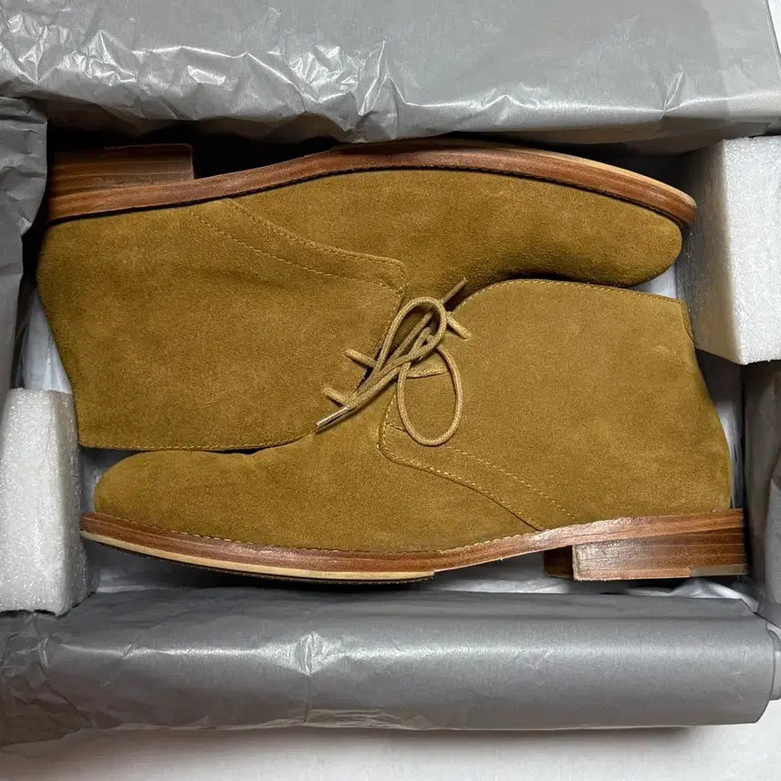 [BUNJANG] Lostgarden Chukka Boots Beige 270 / 로스트가든 처카부츠 베이지 270