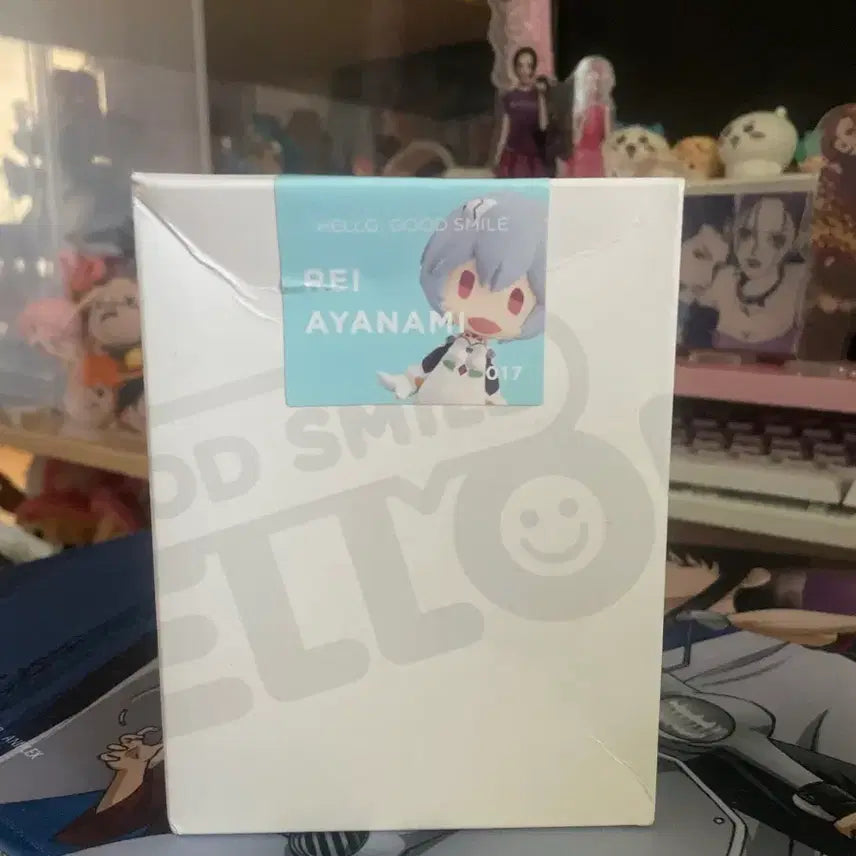 [BUNJANG] Evangelion Rei Figure Hello! Good Smile / 미개봉)에반게리온 레이 피규어 헬로굿스마일