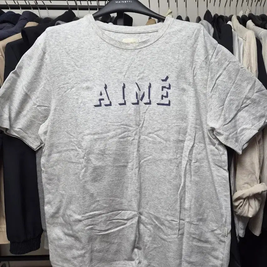 [BUNJANG] Aim Leon Dore Grey T-Shirt / 에임레온도르 그레이 반팔 티셔츠