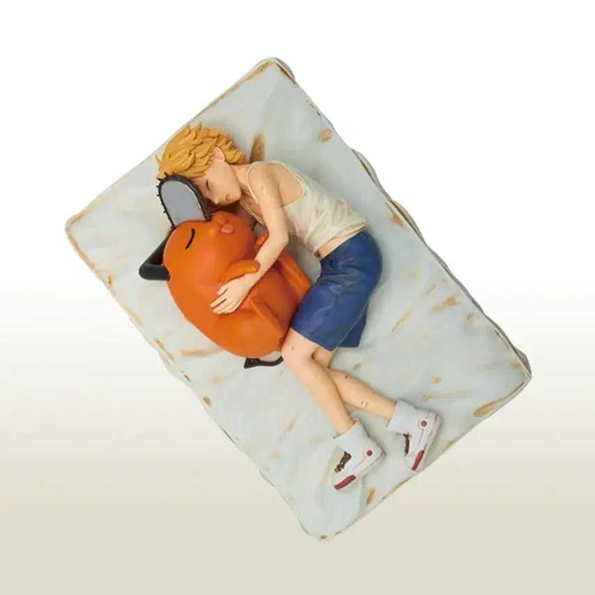 [BUNJANG] Chainsaw Man Denji &amp; Pochita Break Time Figure / 체인소맨 덴지 &amp; 포치타 브레이크타임 피규어