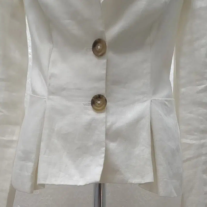 [BUNJANG] Vivienne Westwood Linen Jacket Ivory / 비비안웨스트우드  마 자켓 44  새제품