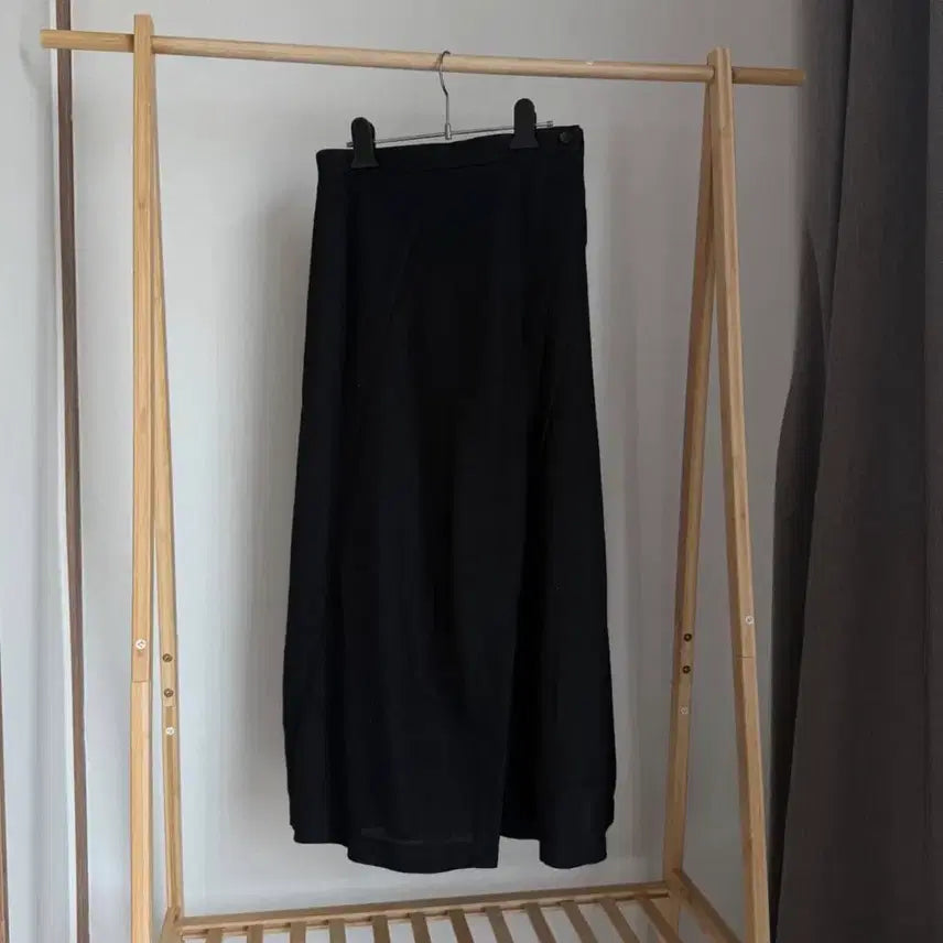 [BUNJANG] Comme des Garçons Black Wrap Skirt / 꼼데가르송 블랙 랩 스커트
