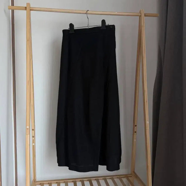 [BUNJANG] Comme des Garçons Black Wrap Skirt / 꼼데가르송 블랙 랩 스커트