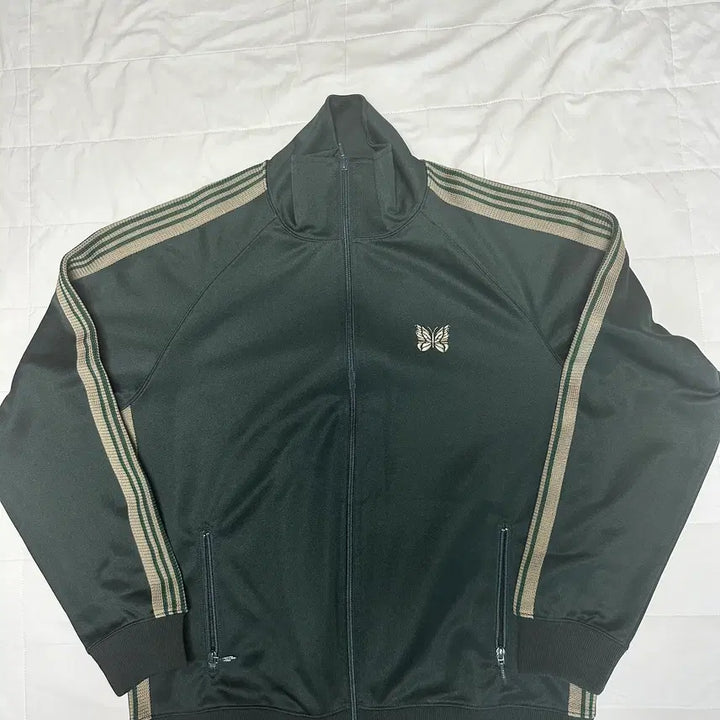 [BUNJANG] Needles Track Jacket Dark Green / [L] 니들스 트랙자켓 다크그린