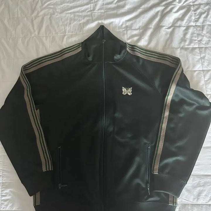[BUNJANG] Needles Track Jacket Dark Green / [L] 니들스 트랙자켓 다크그린