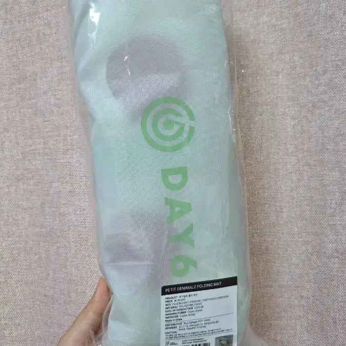 [BUNJANG] DAY6 Folding Mat / DAY6 데이식스 폴딩매트