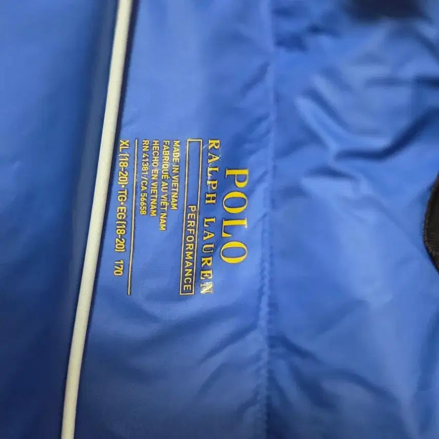 [SOLD OUT] 폴로 랄프로렌 블루/블랙 패딩 점퍼 XL 18~20 170사이즈