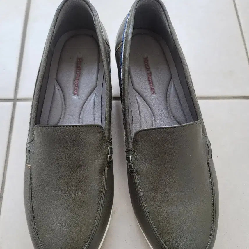 [BUNJANG] Hush Puppies Leather Loafers Size 245 / [245]허쉬파피 가죽로퍼
