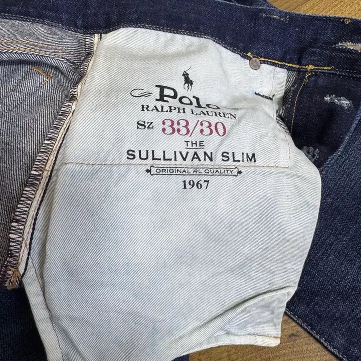 [BUNJANG] Polo Ralph Lauren Sullivan Slim Selvedge Denim Jeans 33/30 / 폴로 셀리번슬림 셀비지 데님 허리33 기장30