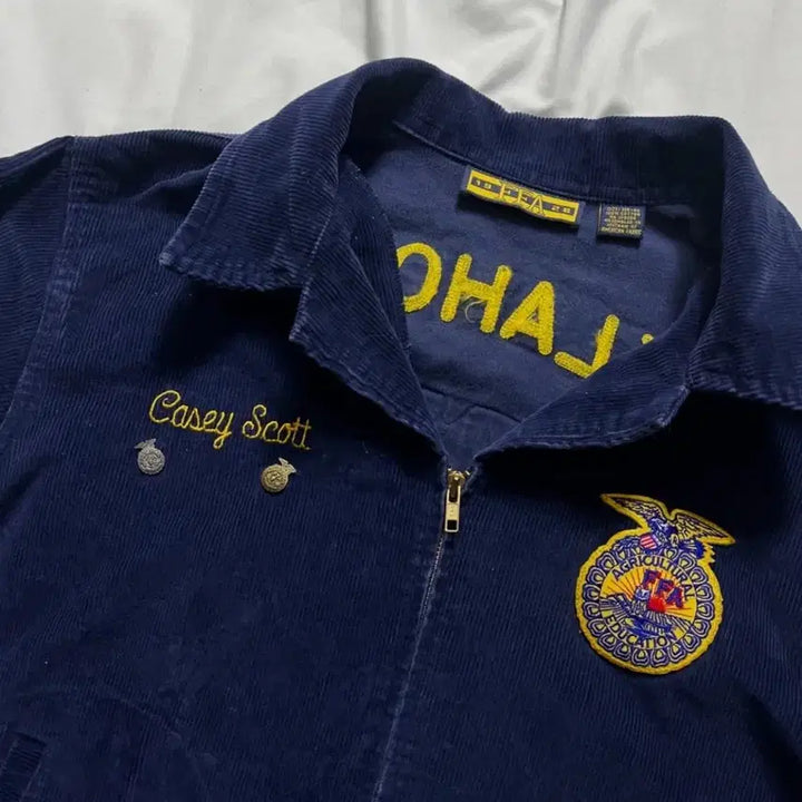[BUNJANG] FFA Corduroy Blouson Jacket / 빈티지 라인 FFA 코듀로이 블루종 자켓 판매합니당(황금사이즈) L-XL