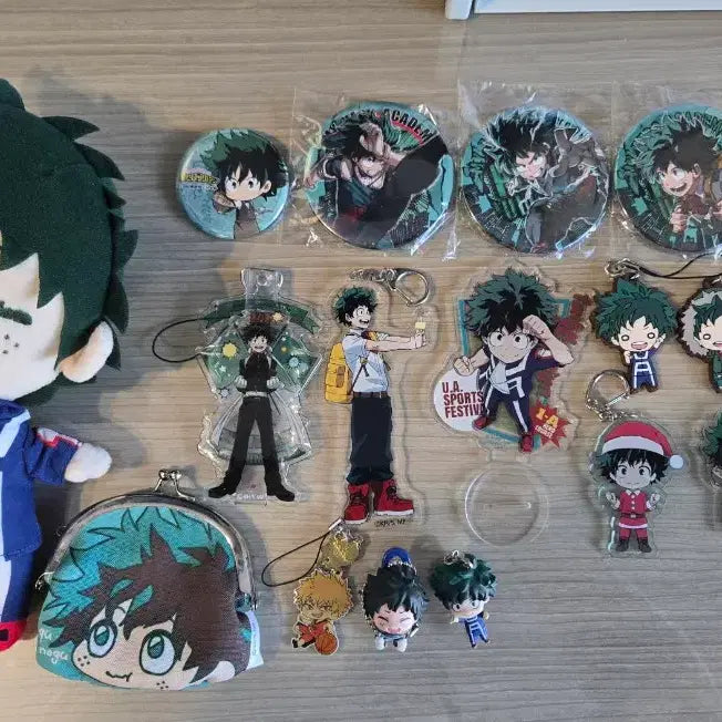 [BUNJANG] My Hero Academia Midoriya Izuku Bundle Set / 미도리야 초기 굿즈 일괄 판매합니다.