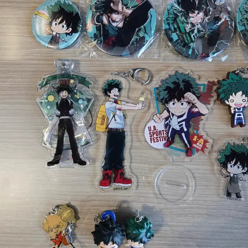 [BUNJANG] My Hero Academia Midoriya Izuku Bundle Set / 미도리야 초기 굿즈 일괄 판매합니다.