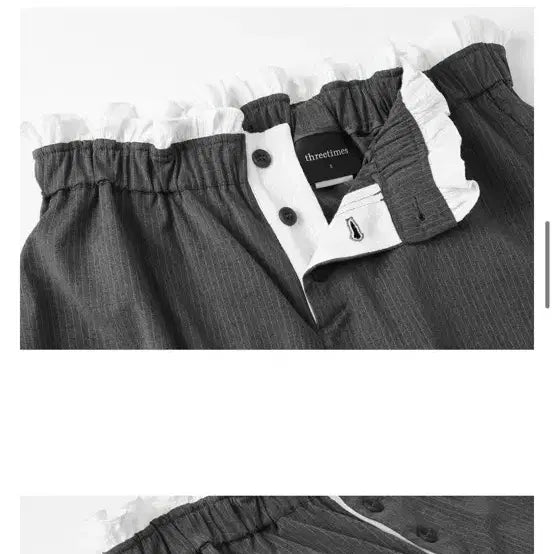 [BUNJANG] 3Times Wide Slacks / 쓰리타임즈 와이드 슬랙스