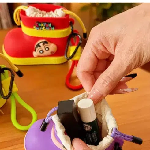 [BUNJANG] Crayon Shin-chan Mini Boot Coin Purse Full Set / 짱구 미니 부츠 동전 지갑  4종  풀셋