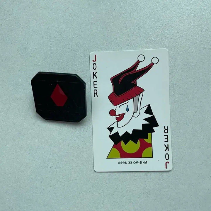 [BUNJANG] Hunter x Hunter Hisoka Trump Card Badge Bundle Set / 헌터헌터 히소카 뱃지 트럼프 카드