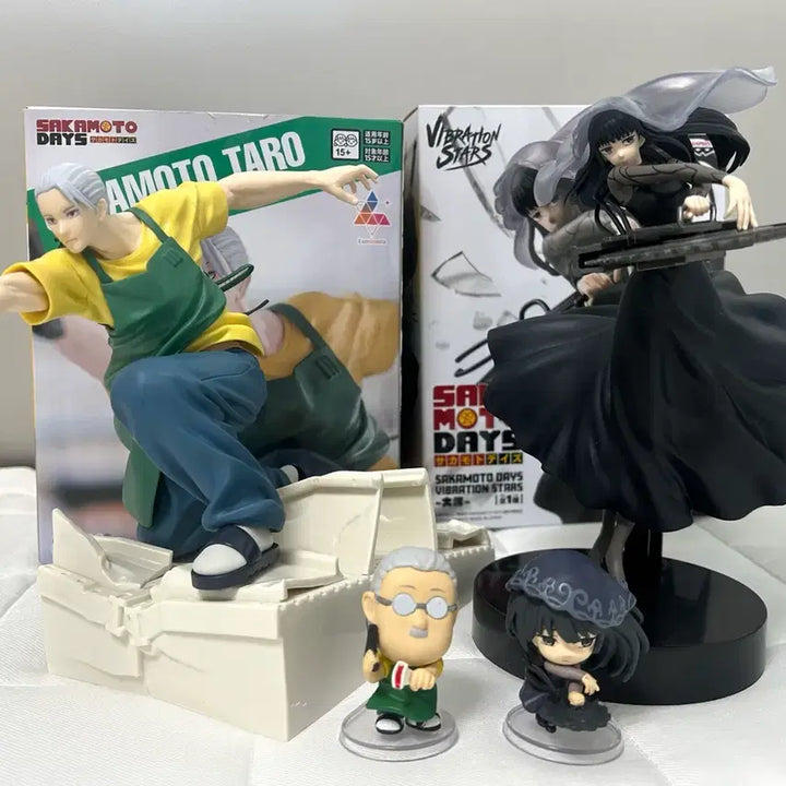 [BUNJANG] Sakamoto Days Figure Gacha Bundle / 급처) 사카모토 데이즈 피규어 가챠 일괄 /사카모토 오사라기
