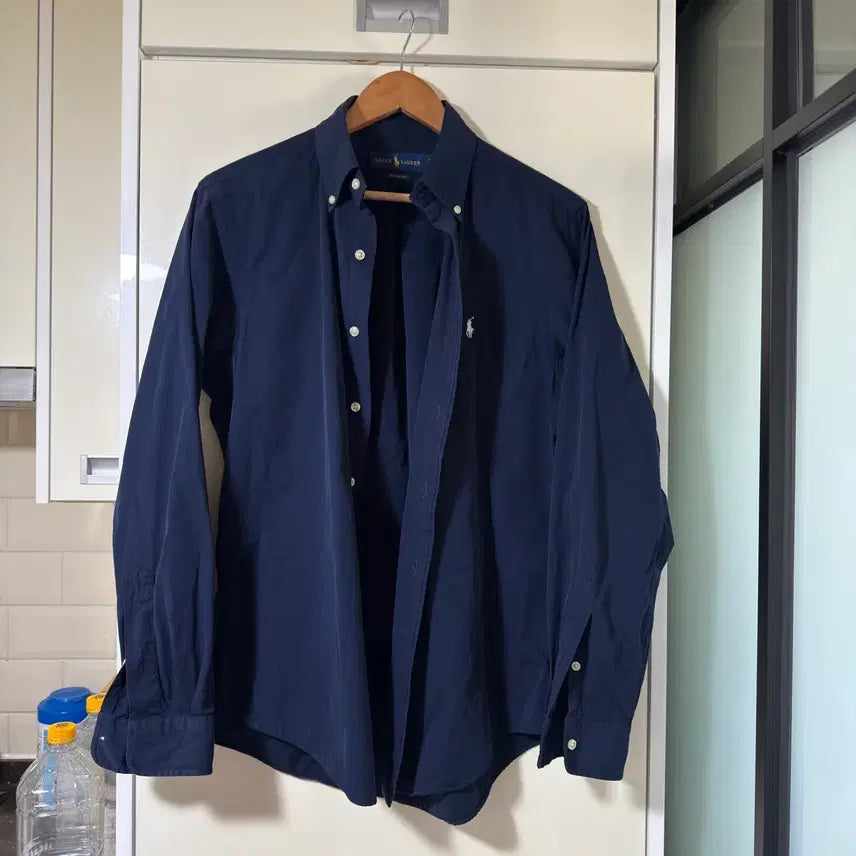 [BUNJANG] Polo Ralph Lauren Summer Shirt Navy Blue Men&