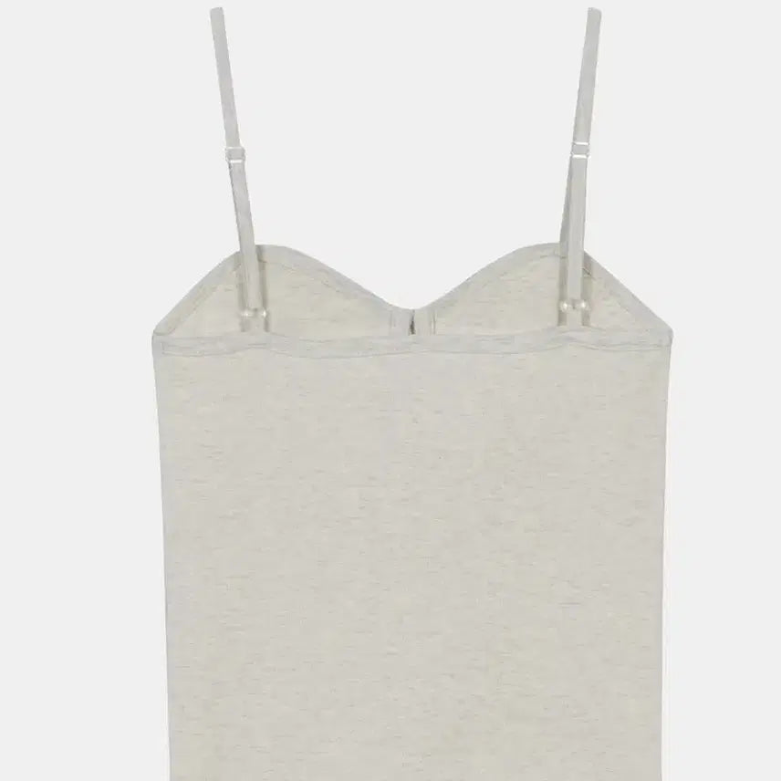 [BUNJANG] Headment Sleeveless Oatmeal Melange / 헤더먼트 슬리브리스 오트밀멜란지