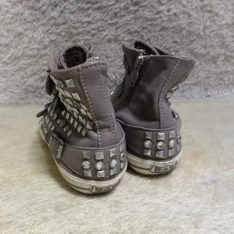[BUNJANG] Bettyboom Vintage Ash Jenial Gray Wedge Sneakers / 베티붐구제 230 아쉬 제니얼 그레이 웨지 운동화 중고 신발