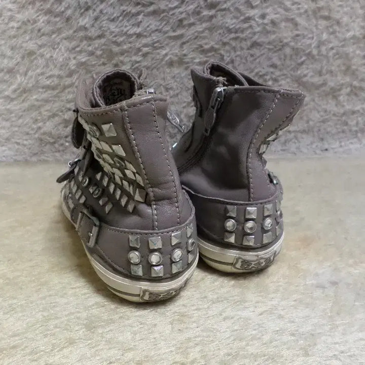 [BUNJANG] Bettyboom Vintage Ash Jenial Gray Wedge Sneakers / 베티붐구제 230 아쉬 제니얼 그레이 웨지 운동화 중고 신발