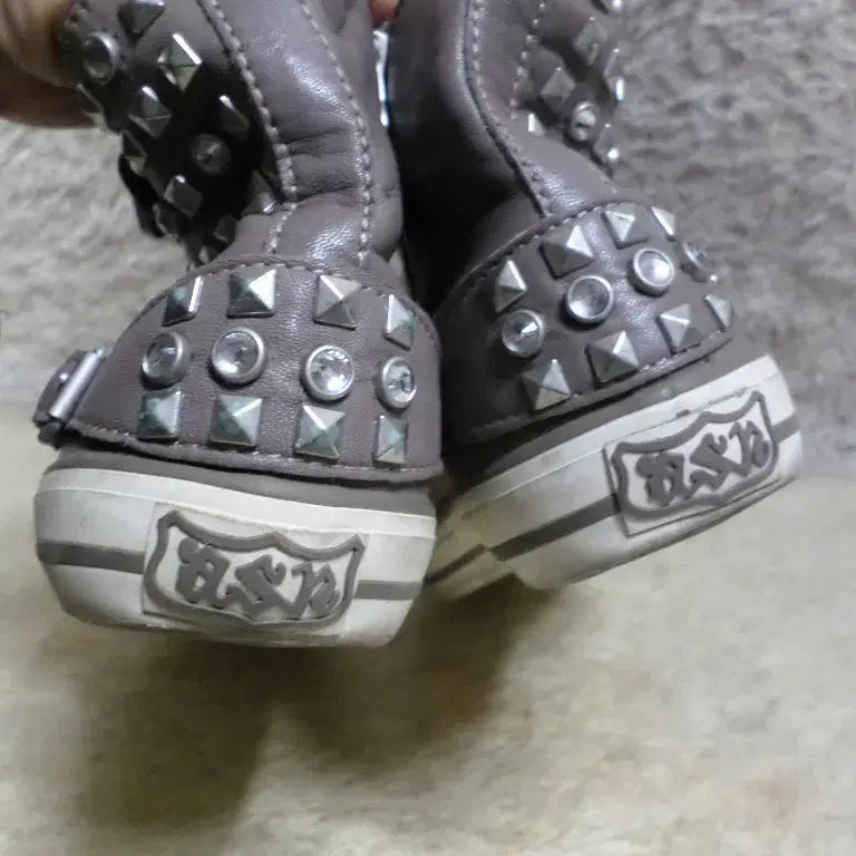 [BUNJANG] Bettyboom Vintage Ash Jenial Gray Wedge Sneakers / 베티붐구제 230 아쉬 제니얼 그레이 웨지 운동화 중고 신발