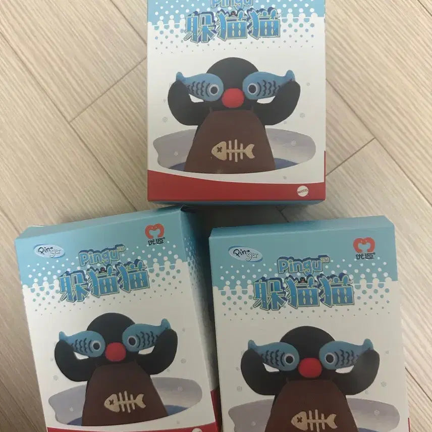 [BUNJANG] Pingu Tuna Can Version Random Keyring / 핑구 랜덤키링 참치캔버전