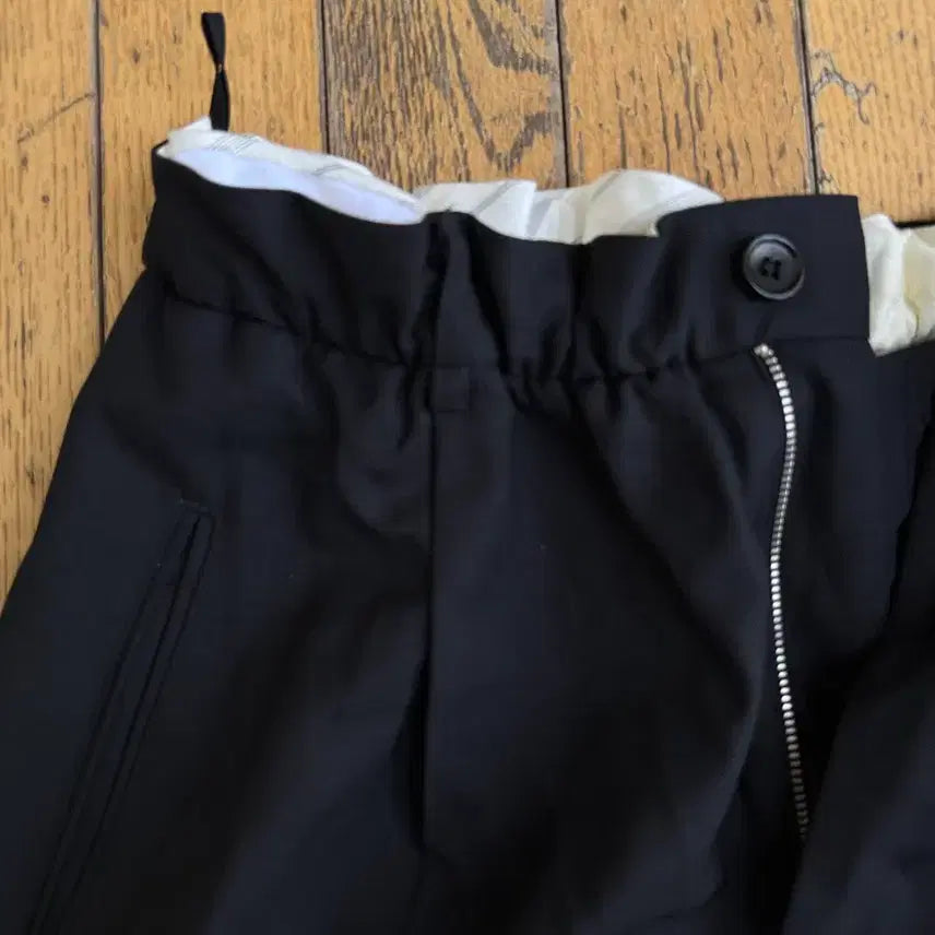 [BUNJANG] Marano Black Cotton Pants / 마라아노 팬추