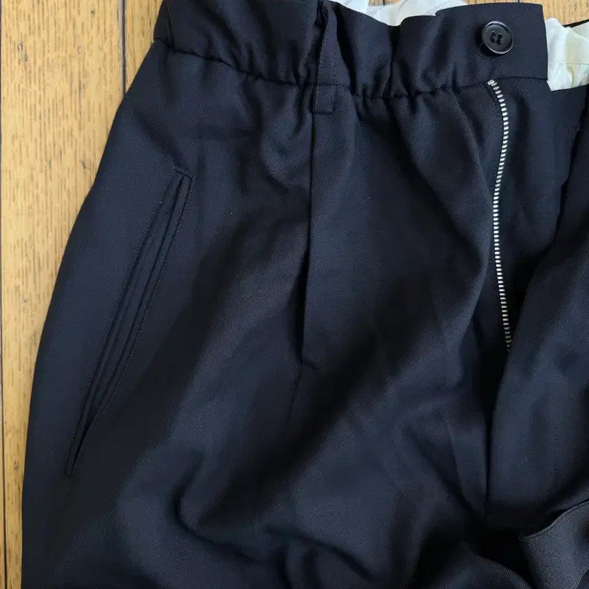 [BUNJANG] Marano Black Cotton Pants / 마라아노 팬추