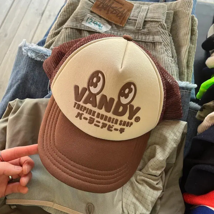 [BUNJANG] Bandi The Pink Trucker Cap / 반디더핑크 트러커 캡