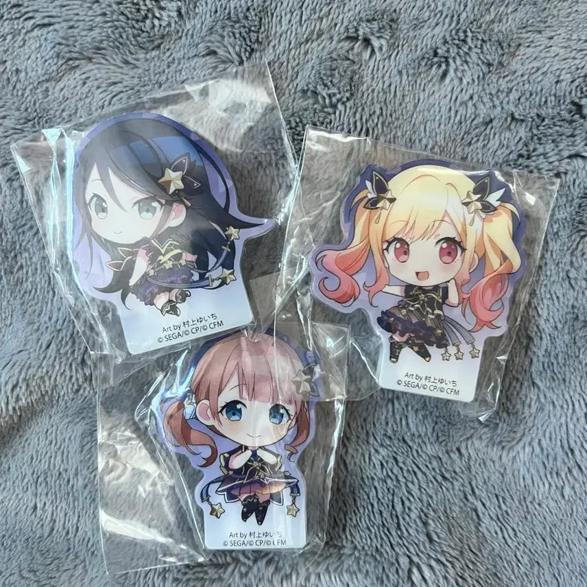 [BUNJANG] Leo/need Ichika, Saki, Honami Acrylic Clip Set / 프세카 레오니드 이치카, 사키, 호나미 아크릴 집게 판매