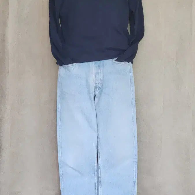 [BUNJANG] Brooks Brothers Cotton Half-Zip Knit Navy L / Brooks Brothers 브룩스 브라더스 코튼 하프집업 네이비 L