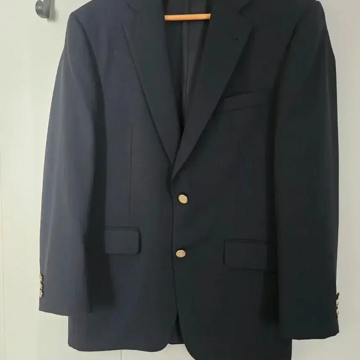 [BUNJANG] Burberry London Navy Gold Button Blazer / 버버리 런던 네이비 금장 블레이저