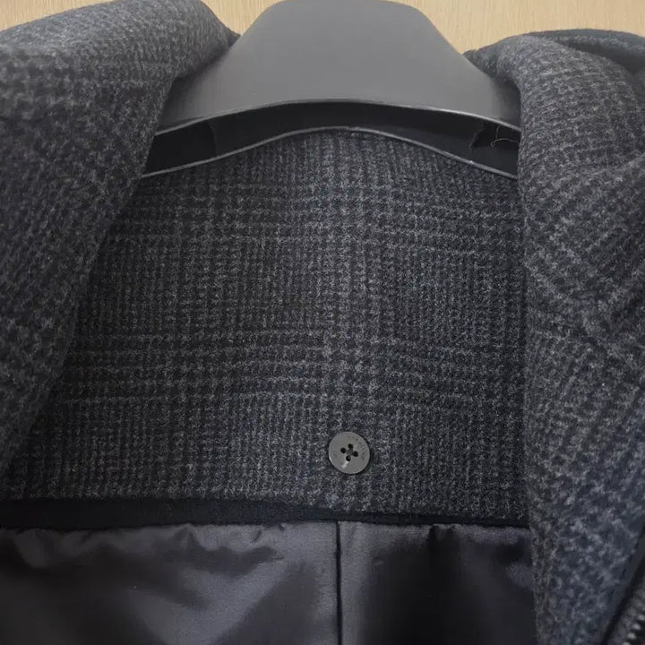[BUNJANG] Beanpole Men Black Hooded Cashmere Long Coat / 빈폴멘 블랙 후드 롱 캐시미어 코트