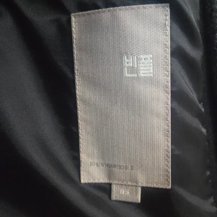 [BUNJANG] Beanpole Men Black Hooded Cashmere Long Coat / 빈폴멘 블랙 후드 롱 캐시미어 코트