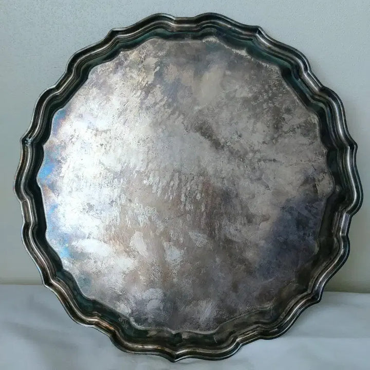 [SOLD OUT] Vintage 빈티지 Silver-plated 은도금 Tray 쟁반