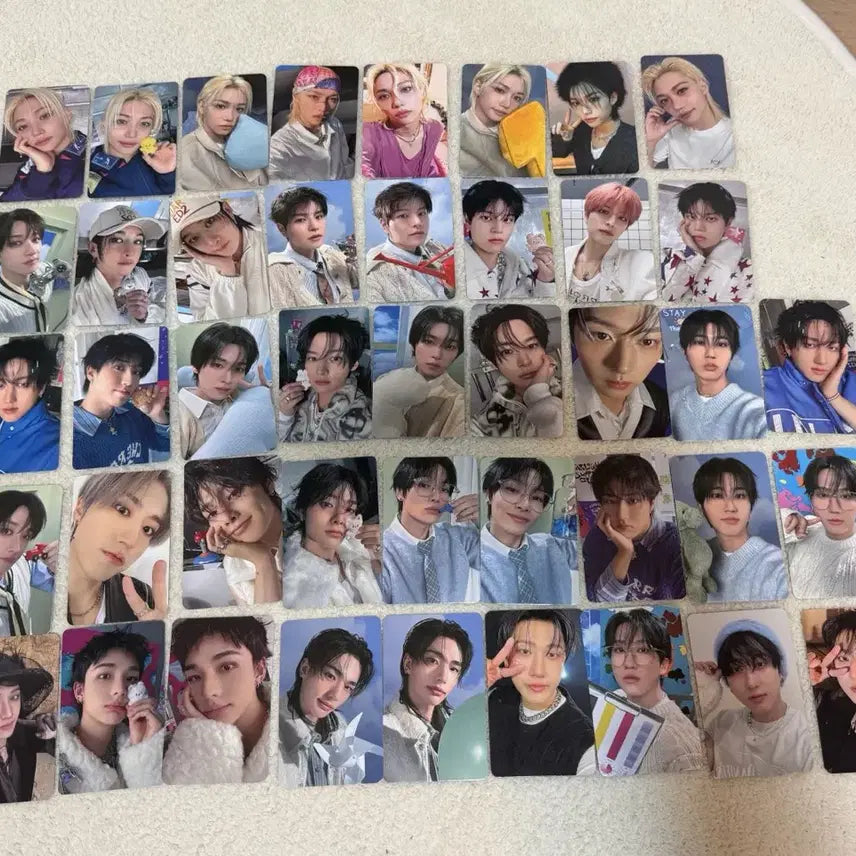 [SOLD OUT] 스트레이키즈 스키즈 공식포카 43장 일괄 판매