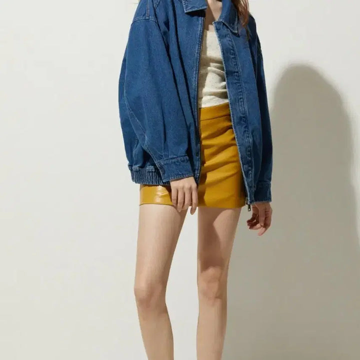 [BUNJANG] (새제품) 레이디볼륨 정품 빈티지 데님 자켓 / (새제품) 레이디볼륨 정품 빈티지 데님 자켓