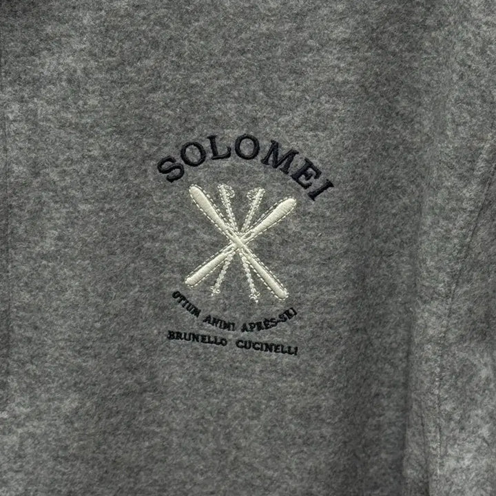[BUNJANG] Brunello Cucinelli Cashmere Logo Quarter Zip-up XL / 브루넬로 쿠치넬리 캐시미어 로고 쿼터 집업 XL