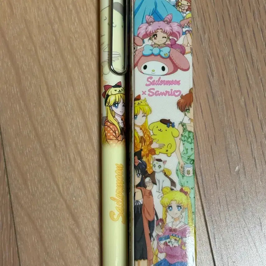 [BUNJANG] Sanrio x Sailor Moon Pompompurin Collaboration Ballpoint Pen Set (Sealed) / (가격내림/미개봉)산리오 신학기 폼폼푸린 가챠 세일러문 콜라보 볼펜 세트