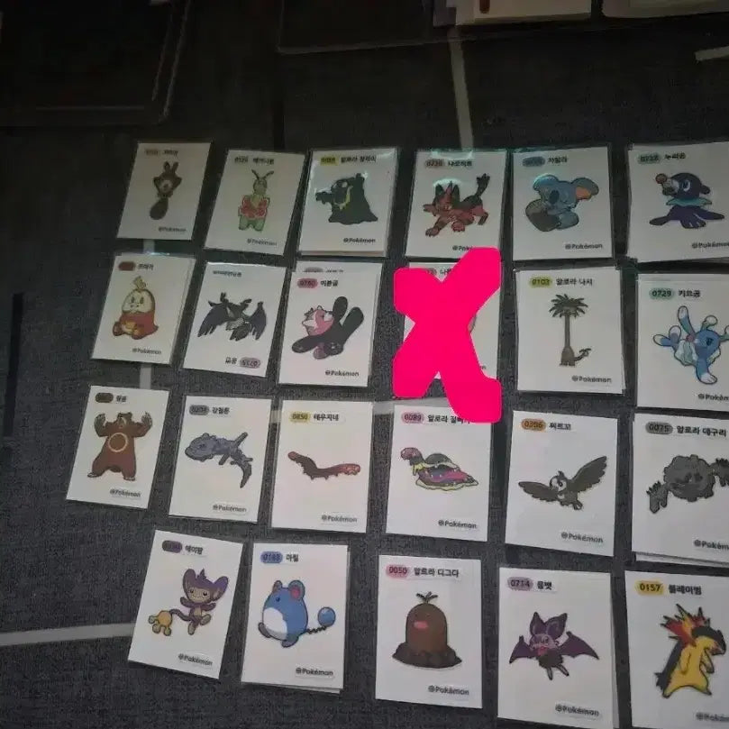 [BUNJANG] Pokemon Stickers Season 4 &amp; Season 5 Exchange / 교환 포켓몬 시즌4 >>>>시즌5 띠부씰 띠부띠부씰ㅣ