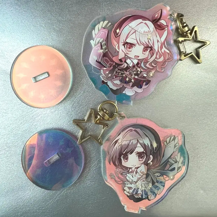 [BUNJANG] ProSeka Nigo Mizuki &amp; Ena Acrylic Stand Keyring Set / 프세카 니고 미즈키, 에나 비공굿 아크릴 스탠드 키링 판매