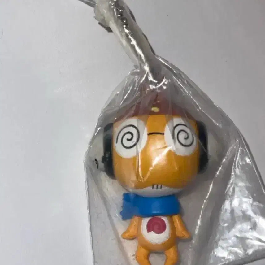 [BUNJANG] Keroro Gunso Kururu Soldier Figure Ti-ring / 희귀고전 개구리중사케로로 쿠루루 피규어 티링