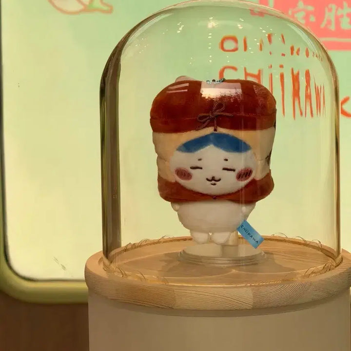 [BUNJANG] 항저우 먼작귀 한정 인형 키링 연꽃 / 항저우 먼작귀 한정 인형 키링 연꽃