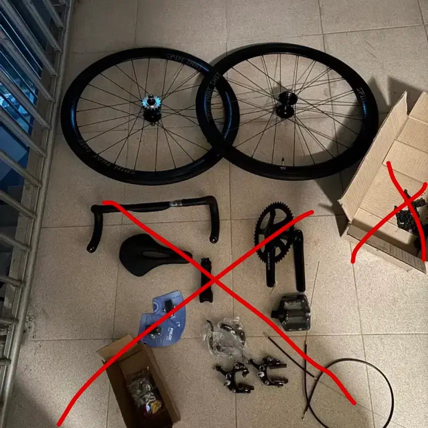 [BUNJANG] SKIDROW Genuine Aluminum Wheelset / 스키드로우 순정알류휠셋