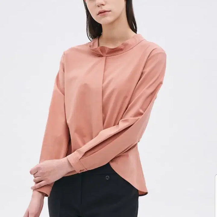 [BUNJANG] Hanseom (Mine) Coral Blouse (Size 55) / 한섬(마인)블라우스55