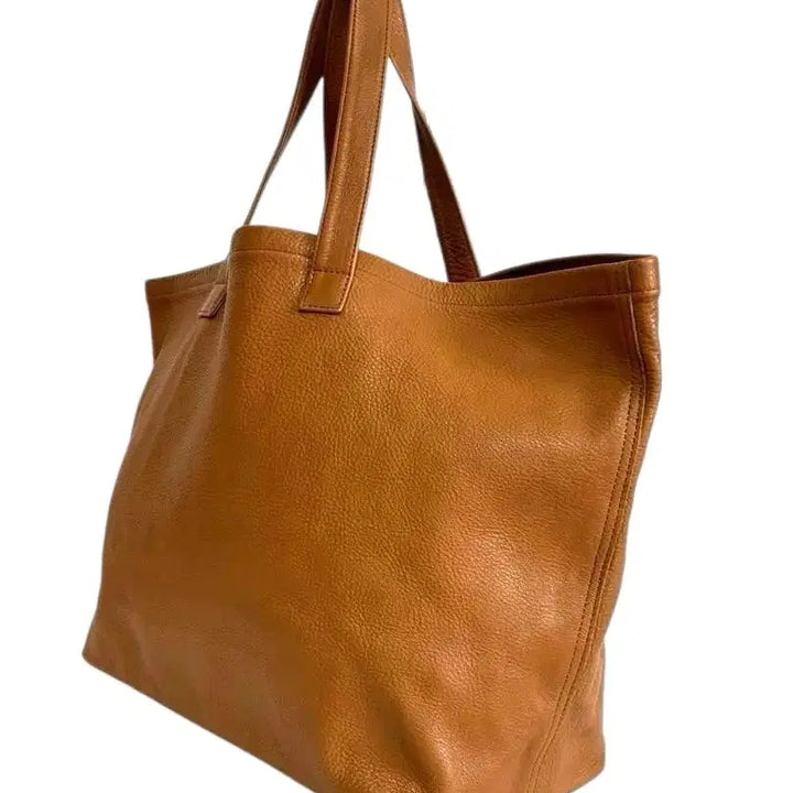 [BUNJANG] Margaret Howell Shrink Leather Tote Bag / 마가렛 호웰 쉬링크 레더 토트백
