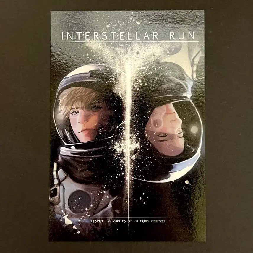 [BUNJANG] Interstellar Maze Runner Yusung Postcard / 인터스텔라 메이즈러너 유성님 엽서 굿즈 희귀매물